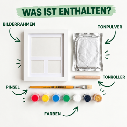 BIDIKLAND™ Pfotenabdruck Set